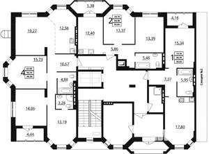 1-к квартира, вторичка, 51м2, 2/7 этаж