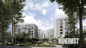 1-к квартира, строящийся дом, 46м2, 6/8 этаж