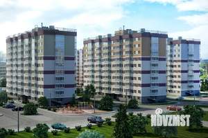 1-к квартира, строящийся дом, 37м2, 13/19 этаж