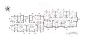 2-к квартира, вторичка, 55м2, 2/6 этаж