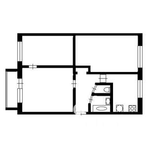 3-к квартира, вторичка, 61м2, 2/5 этаж