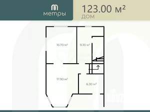 4-к квартира, вторичка, 120м2, 1/2 этаж