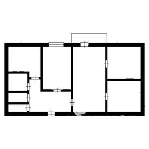 4-к квартира, вторичка, 58м2, 2/5 этаж