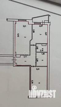 2-к квартира, вторичка, 66м2, 5/18 этаж