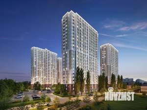 2-к квартира, вторичка, 54м2, 22/24 этаж