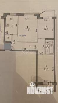 3-к квартира, вторичка, 68м2, 5/9 этаж