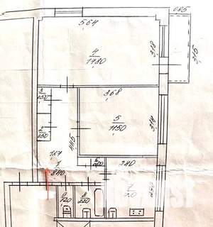 2-к квартира, вторичка, 50м2, 6/9 этаж