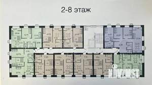 1-к квартира, вторичка, 40м2, 2/9 этаж