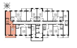 2-к квартира, вторичка, 66м2, 10/16 этаж