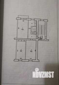 3-к квартира, вторичка, 64м2, 3/5 этаж