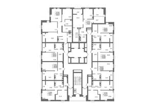 1-к квартира, вторичка, 41м2, 20/24 этаж