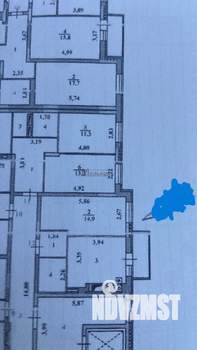 1-к квартира, вторичка, 36м2, 5/9 этаж