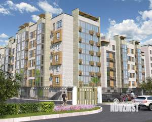 2-к квартира, строящийся дом, 49м2, 1/7 этаж