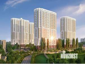 2-к квартира, вторичка, 54м2, 22/24 этаж