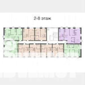1-к квартира, вторичка, 41м2, 2/9 этаж