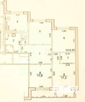 4-к квартира, вторичка, 81м2, 12/16 этаж