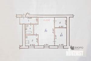 2-к квартира, вторичка, 46м2, 2/5 этаж