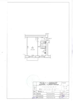 1-к квартира, вторичка, 31м2, 5/5 этаж