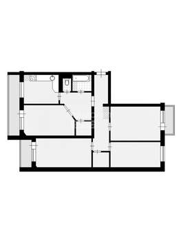 4-к квартира, вторичка, 90м2, 1/10 этаж