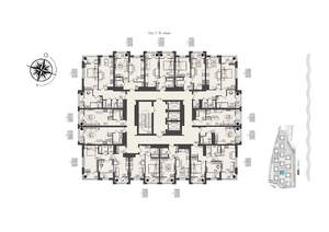 2-к квартира, вторичка, 62м2, 5/17 этаж