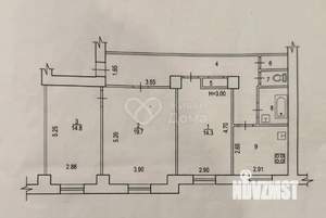 3-к квартира, вторичка, 77м2, 2/5 этаж