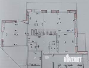 3-к квартира, вторичка, 97м2, 6/16 этаж
