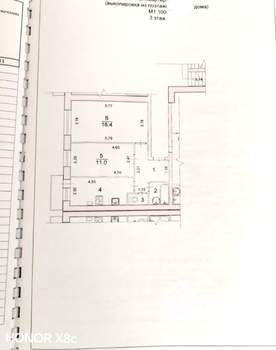 2-к квартира, вторичка, 49м2, 3/3 этаж