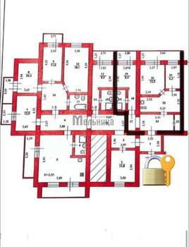 6-к квартира, вторичка, 225м2, 12/16 этаж