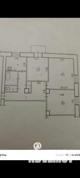 3-к квартира, вторичка, 68м2, 3/5 этаж
