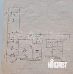 3-к квартира, вторичка, 69м2, 7/9 этаж
