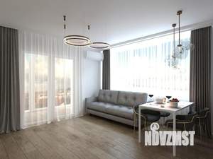 2-к квартира, сданный дом, 57м2, 13/23 этаж