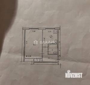 1-к квартира, вторичка, 30м2, 4/5 этаж
