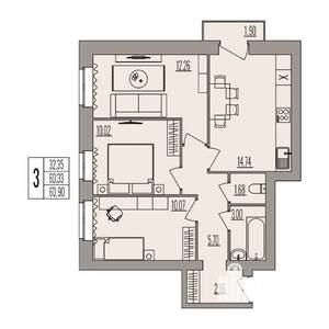 Фото квартиры на продажу (1)