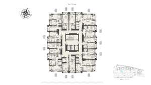 2-к квартира, вторичка, 62м2, 7/17 этаж