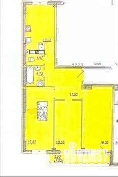 3-к квартира, вторичка, 87м2, 8/14 этаж