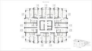 2-к квартира, вторичка, 54м2, 8/17 этаж