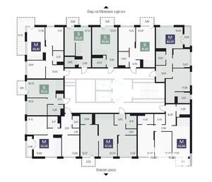 2-к квартира, вторичка, 57м2, 5/10 этаж