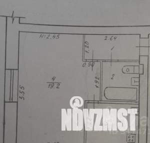 1-к квартира, вторичка, 31м2, 4/5 этаж