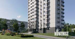 2-к квартира, строящийся дом, 49м2, 3/23 этаж