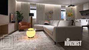 3-к квартира, вторичка, 100м2, 1/24 этаж