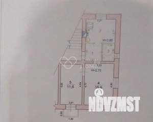2-к квартира, вторичка, 43м2, 2/2 этаж