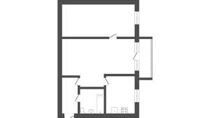 2-к квартира, вторичка, 44м2, 4/4 этаж