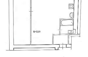 2-к квартира, вторичка, 42м2, 1/5 этаж