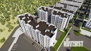 2-к квартира, строящийся дом, 45м2, 6/7 этаж