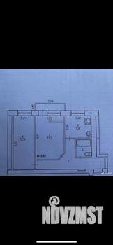 2-к квартира, вторичка, 45м2, 3/4 этаж