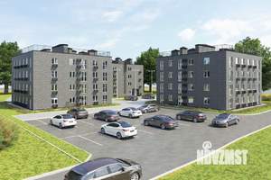 1-к квартира, строящийся дом, 42м2, 1/4 этаж