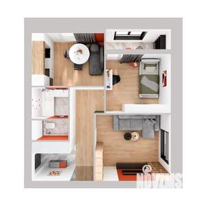 2-к квартира, вторичка, 50м2, 4/10 этаж