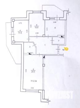 3-к квартира, вторичка, 79м2, 3/10 этаж
