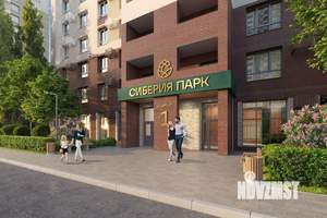 1-к квартира, строящийся дом, 37м2, 18/24 этаж