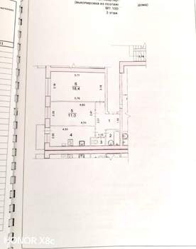 2-к квартира, вторичка, 49м2, 3/3 этаж